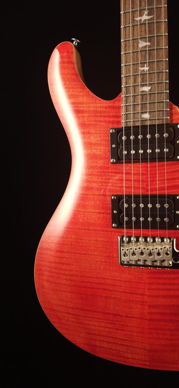 PRS SE CE24 Electric Guitar - Blood Orange - Image 6