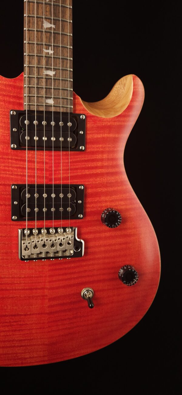 PRS SE CE24 Electric Guitar - Blood Orange - Image 7
