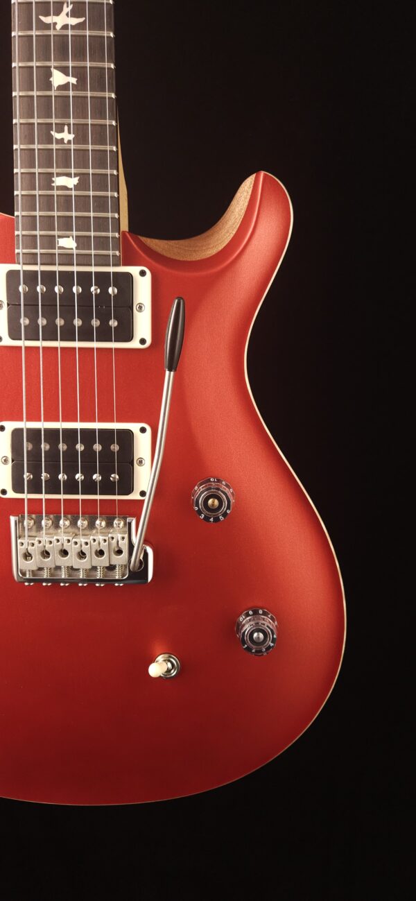 PRS CE24 Pattern Thin - Satin Red - Image 4