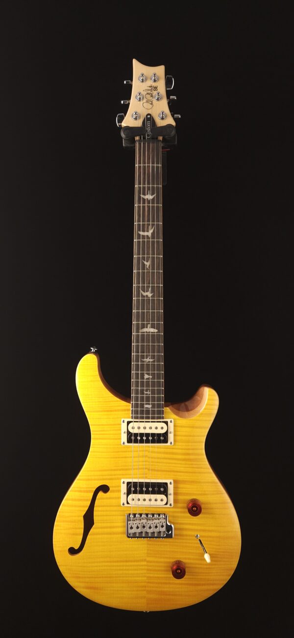 PRS SE Custom 22 Semi Hollow - 7LBS- Santana Yellow - Image 3