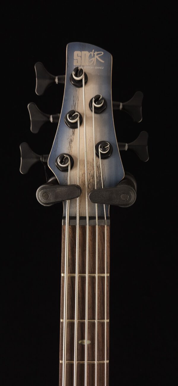 Ibanez Standard SR605E - Cosmic Blue Starburst Flat - 5 String Bass - Image 8