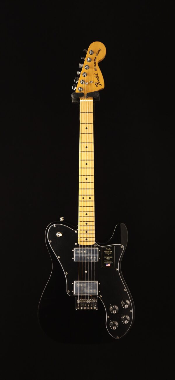 Fender American Vintage II 1975 Telecaster Deluxe - Black - Image 11