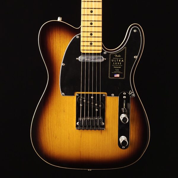 Fender American Ultra Luxe Telecaster - 2-color Sunburst with Maple Fingerboard