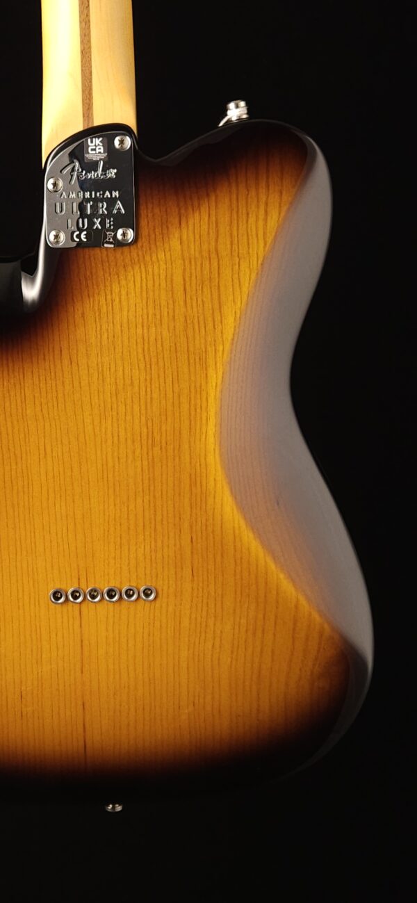Fender American Ultra Luxe Telecaster - 2-color Sunburst with Maple Fingerboard - Image 8
