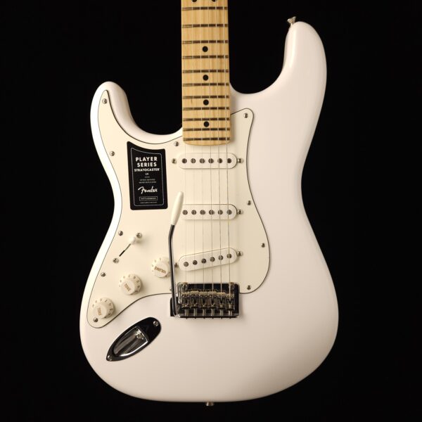 Fender Player Stratocaster - Left-handed - Polar White with Maple Fingerboard