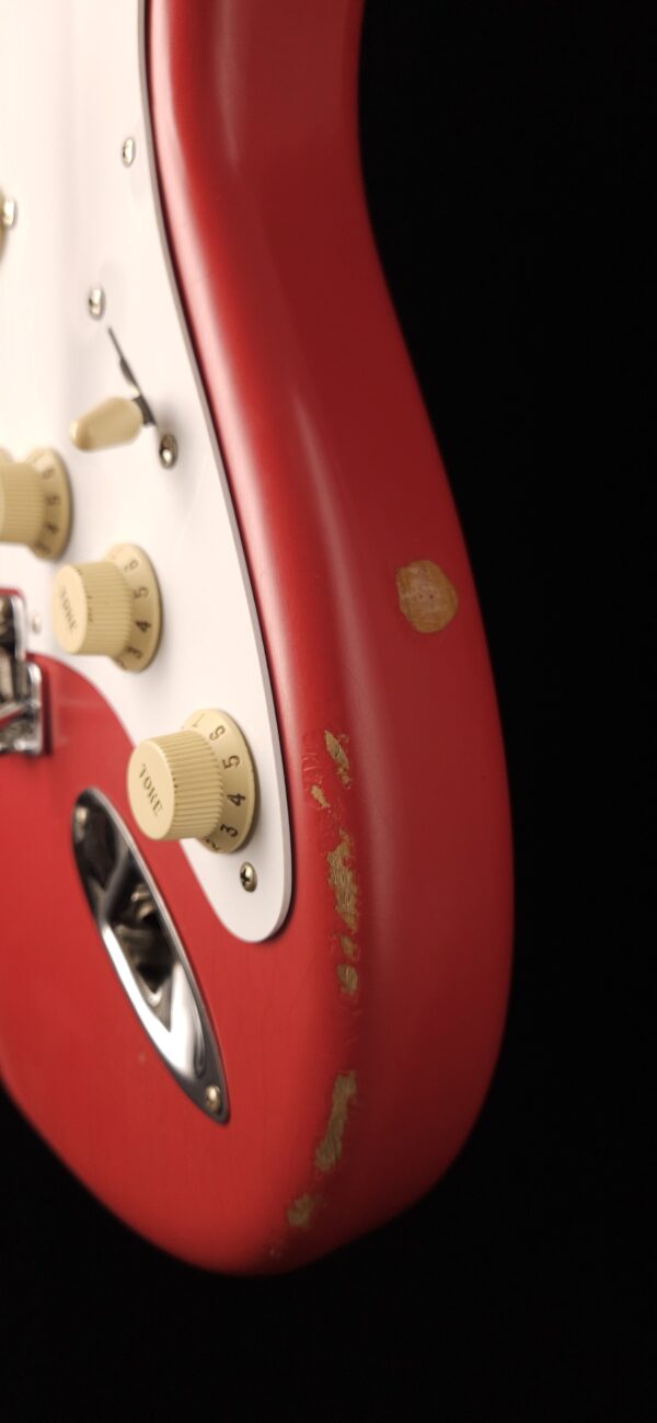 Fender Vintera Road Worn '50s Stratocaster - Fiesta Red - Used - Image 7