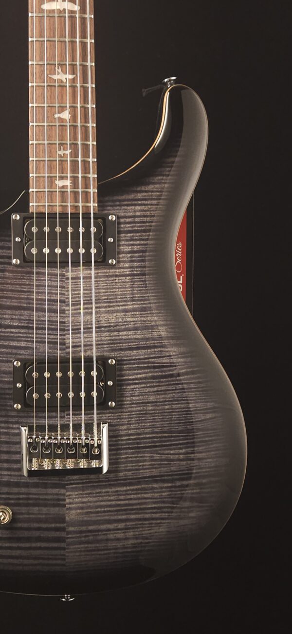 PRS SE 277 Baritone Electric Guitar - Charcoal Burst -  LEFTY ! - Image 5