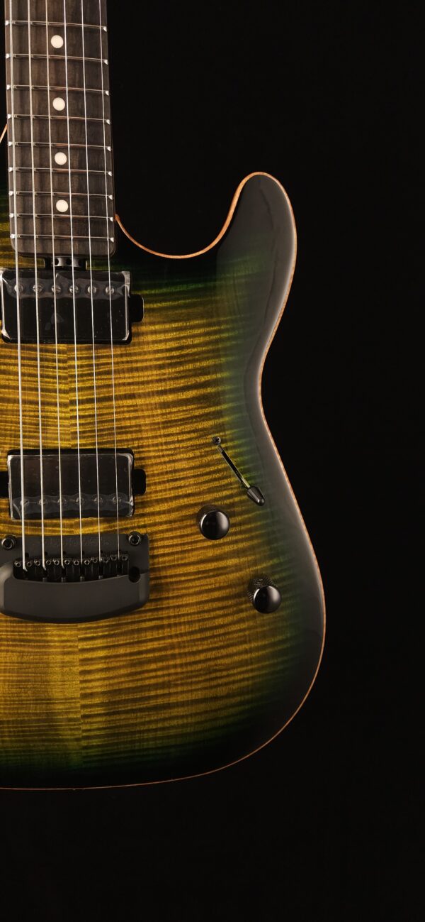 Ernie Ball Music Man Sabre Electric Guitar - Gator Burst - Image 6