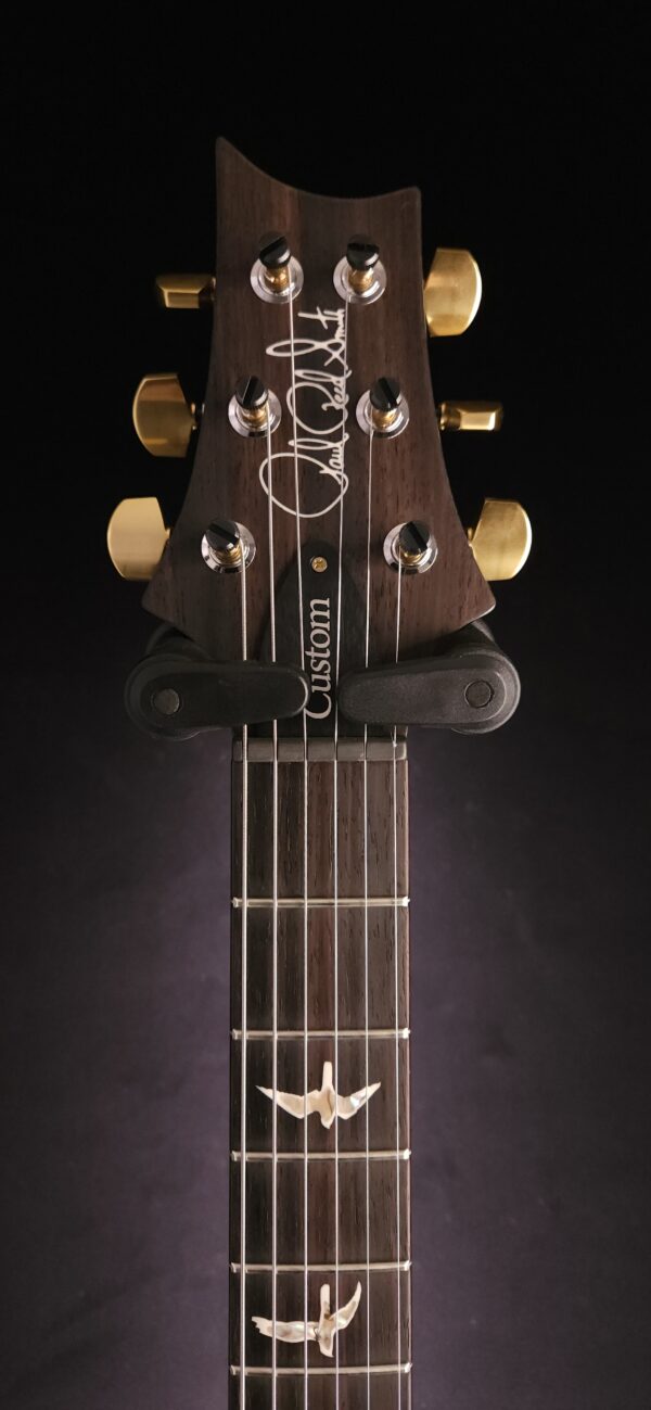 2022 PRS Custom 24 - Pattern Thin - Ten Top - Charcoal Smoke Wrap - Image 4