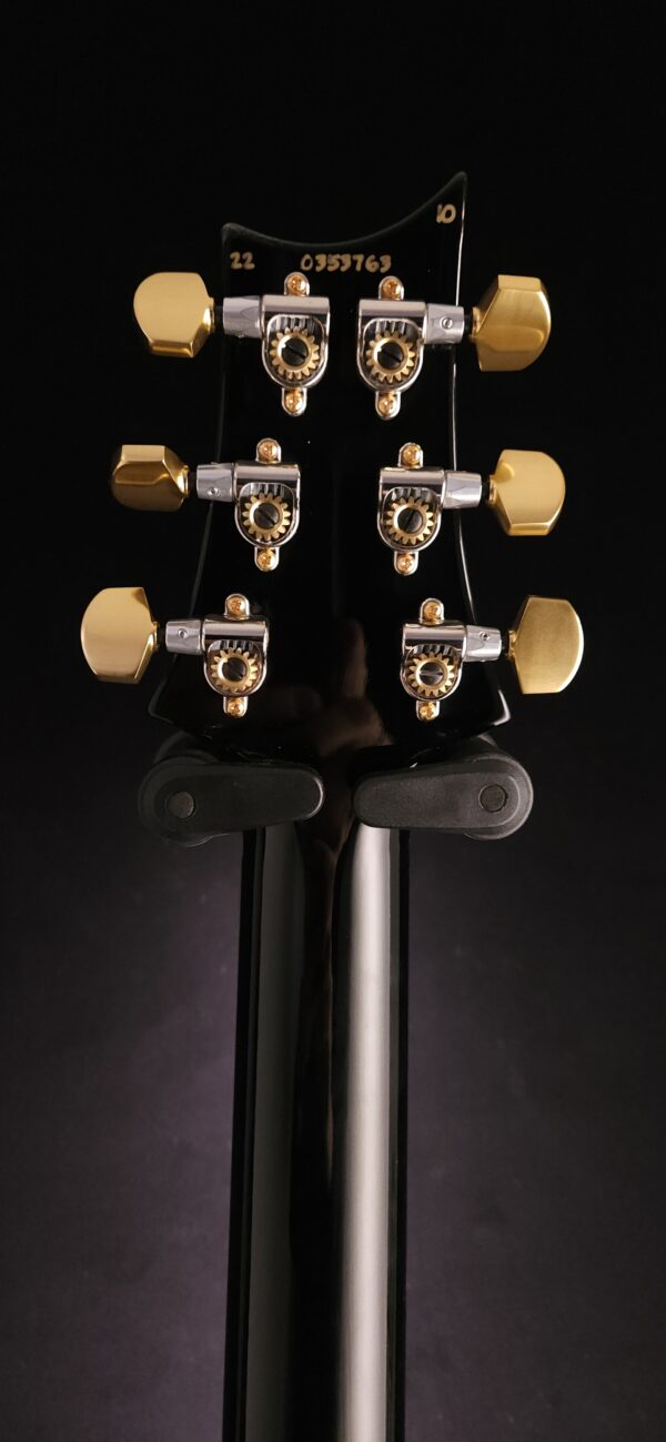 2022 PRS Custom 24 - Pattern Thin - Ten Top - Charcoal Smoke Wrap - Image 8