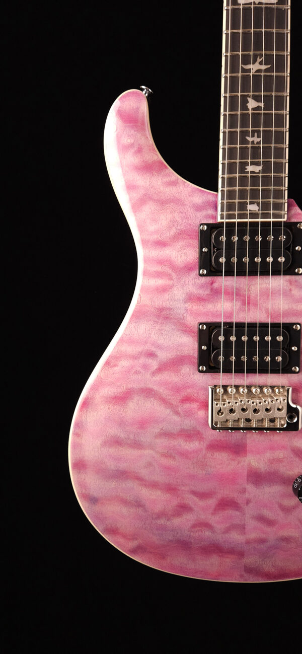 PRS SE Custom 24 Electric Guitar - Quilted Violet - Image 4