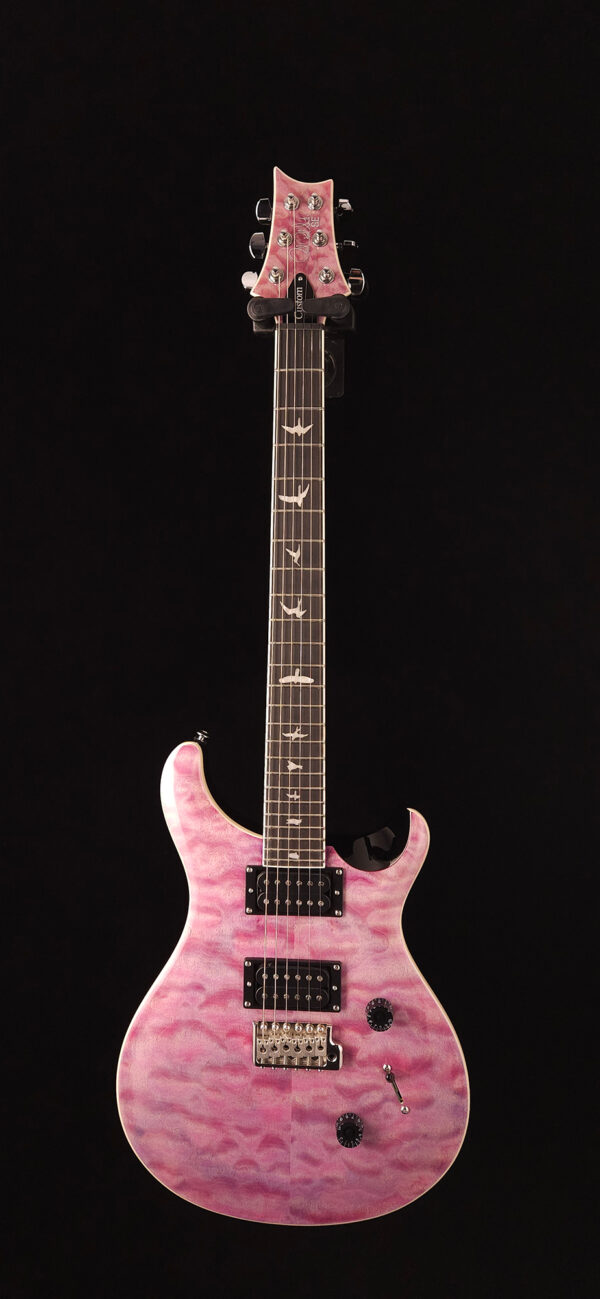 PRS SE Custom 24 Electric Guitar - Quilted Violet - Image 3