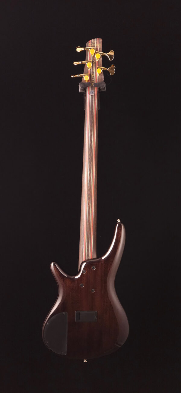 Ibanez Premium SR2605 Bass Guitar - Cerulean Blue Burst - Image 7