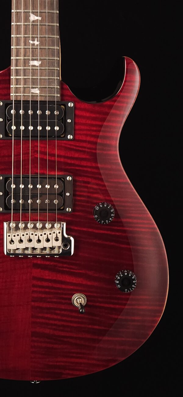 PRS SE CE24 Electric Guitar - Black Cherry - Image 3