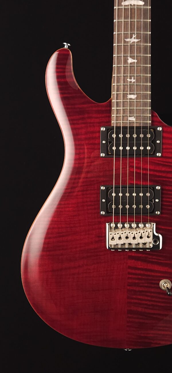PRS SE CE24 Electric Guitar - Black Cherry - Image 4