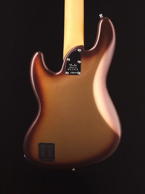 Fender American Ultra Jazz Bass V - Mocha Burst with Rosewood Fingerboard - Image 9