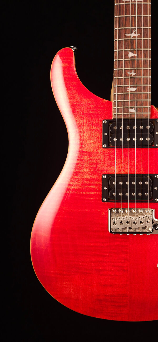 PRS SE Custom 24-08 Electric Guitar - Blood Orange - Image 4