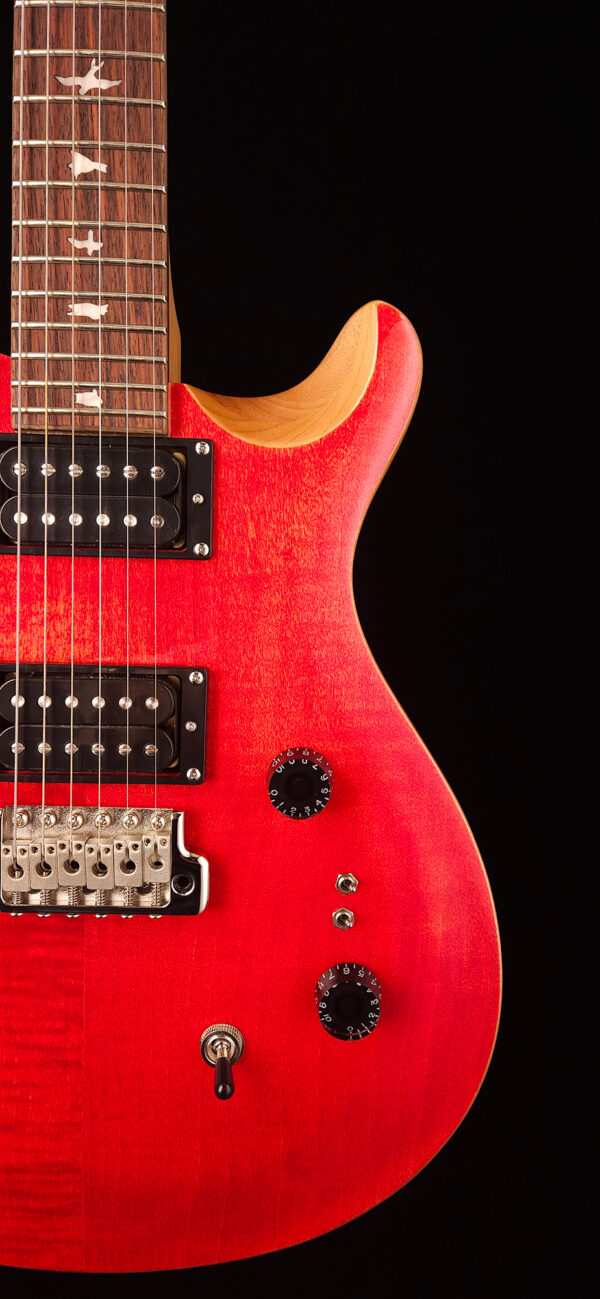 PRS SE Custom 24-08 Electric Guitar - Blood Orange - Image 5