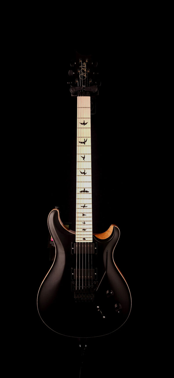 PRS DW CE 24 "Floyd" Electric Guitar - Black Top - Dustie Waring - Image 2
