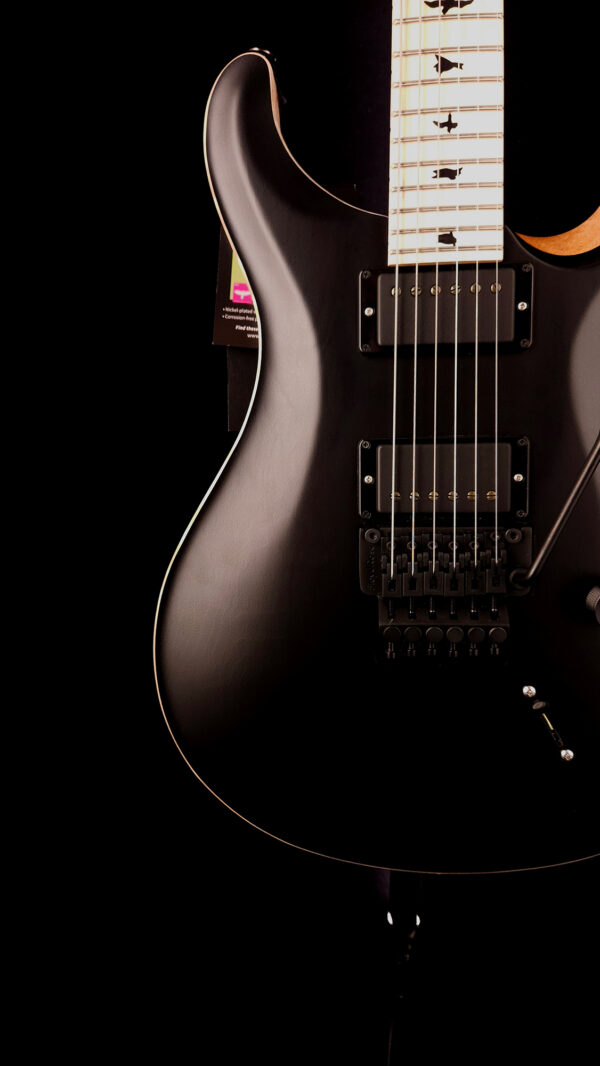 PRS DW CE 24 "Floyd" Electric Guitar - Black Top - Dustie Waring - Image 5