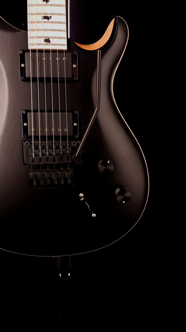 PRS DW CE 24 "Floyd" Electric Guitar - Black Top - Dustie Waring - Image 6