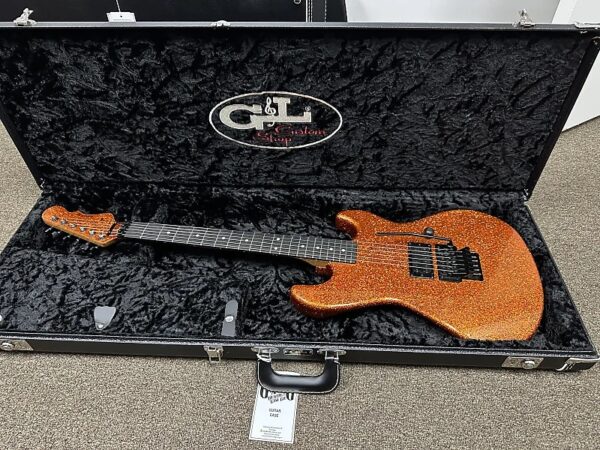 G&L Custom Shop Rampage 2023 - Orange Metal Flake. One of a kind! - Image 11