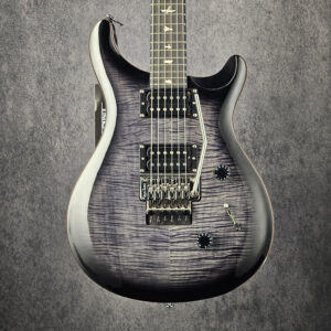 PRS SE Custom 24 Floyd Electric Guitar - Charcoal Burst -7.5LBS- NEW !