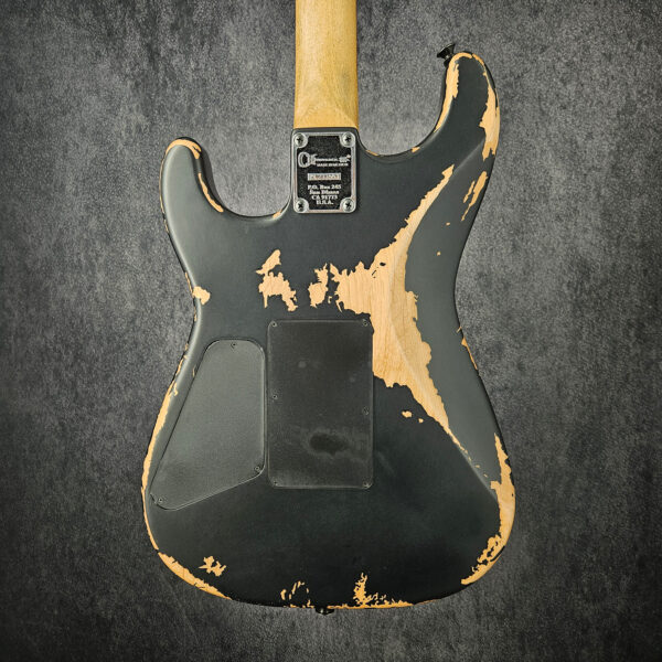 Charvel Pro-Mod Relic San Dimas Style 1 - HH FR PF - Weathered Black - Image 11