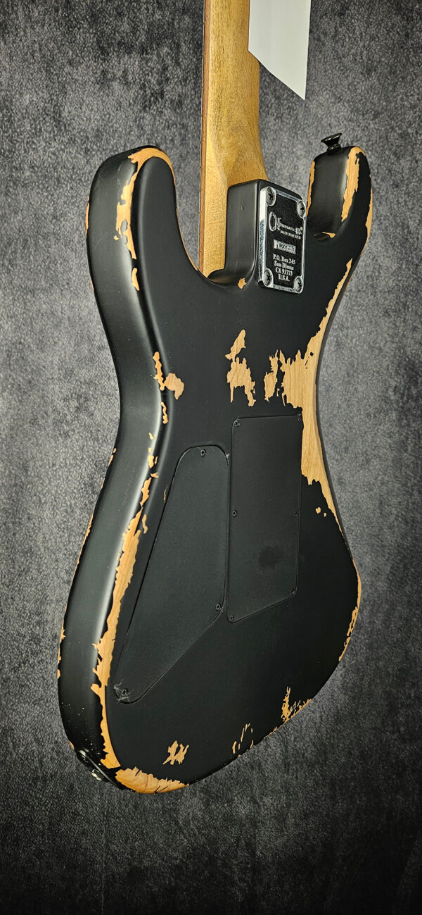 Charvel Pro-Mod Relic San Dimas Style 1 - HH FR PF - Weathered Black - Image 14