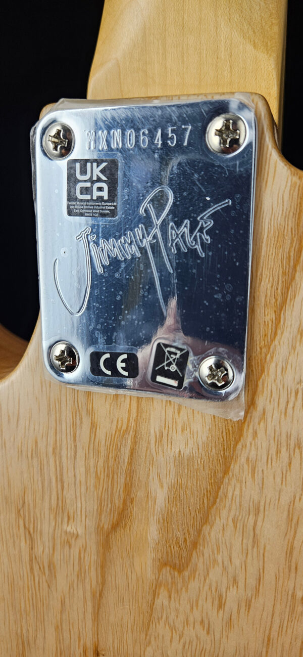Fender Jimmy Page Telecaster - Natural with Artwork - New ! - Image 8