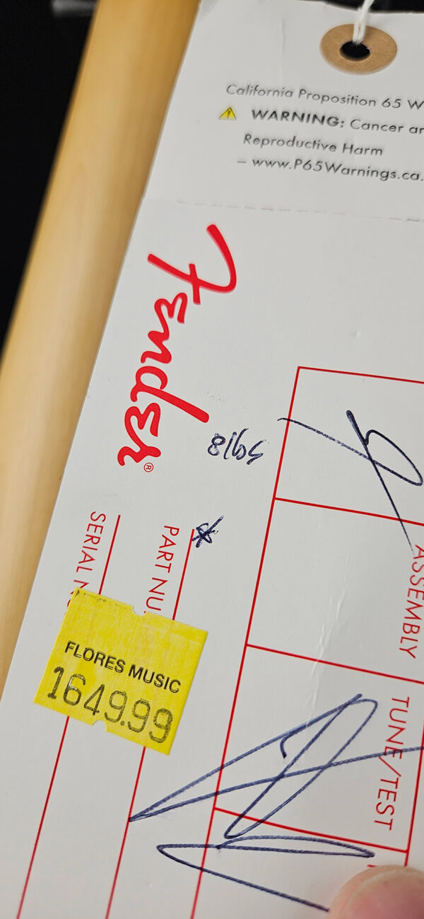 Fender Jimmy Page Telecaster - Natural with Artwork - New ! - Image 9