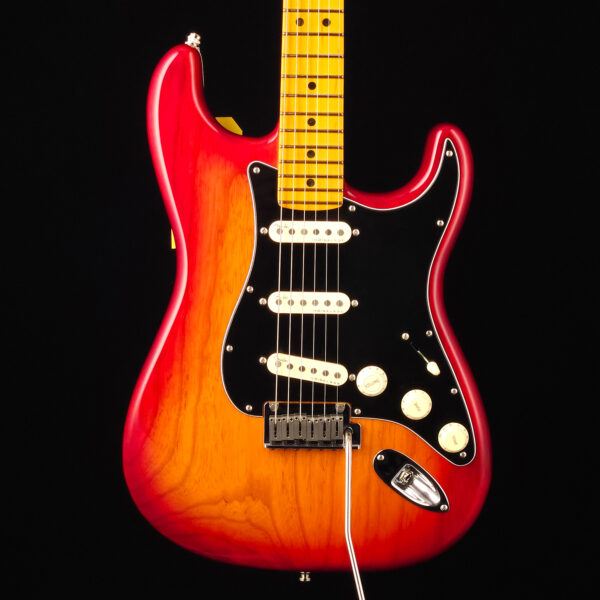 Fender Ultra Luxe Stratocaster Guitar - Maple Fretboard - Plasma Red Burst - USED