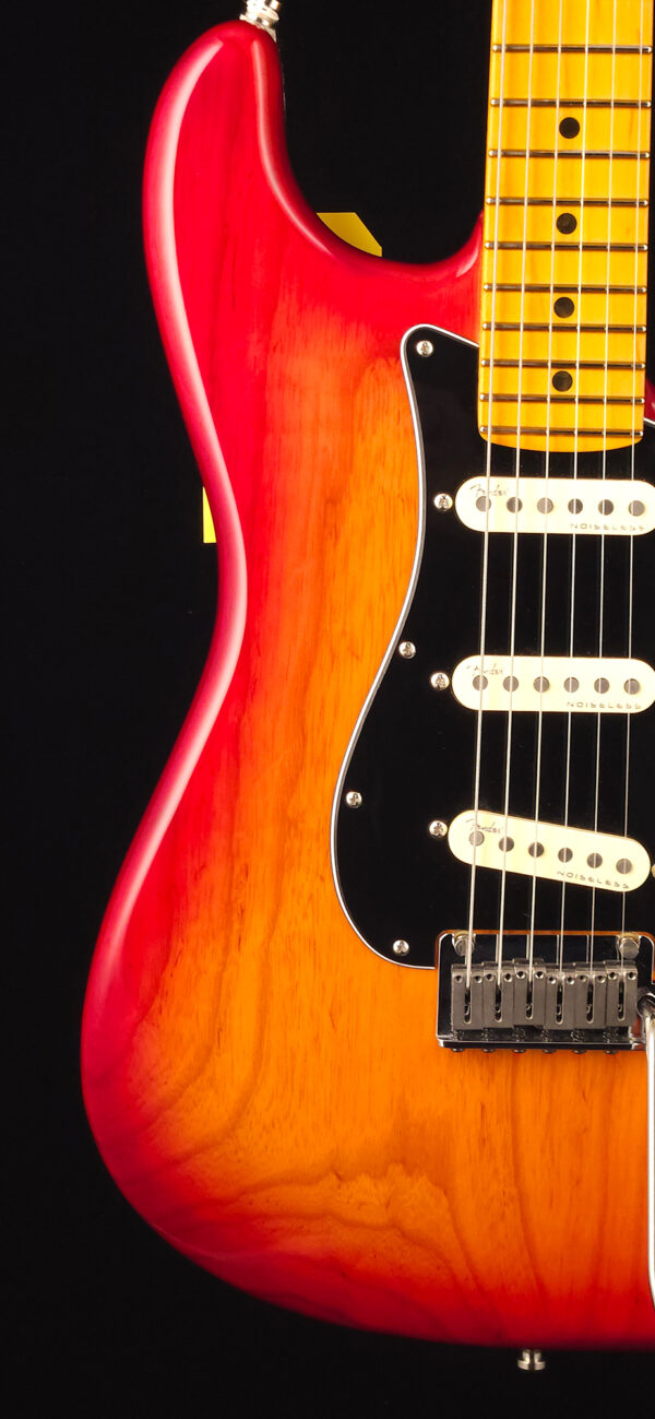 Fender Ultra Luxe Stratocaster Guitar - Maple Fretboard - Plasma Red Burst - USED - Image 5