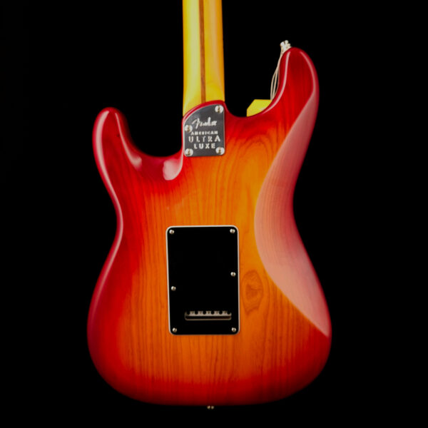 Fender Ultra Luxe Stratocaster Guitar - Maple Fretboard - Plasma Red Burst - USED - Image 10