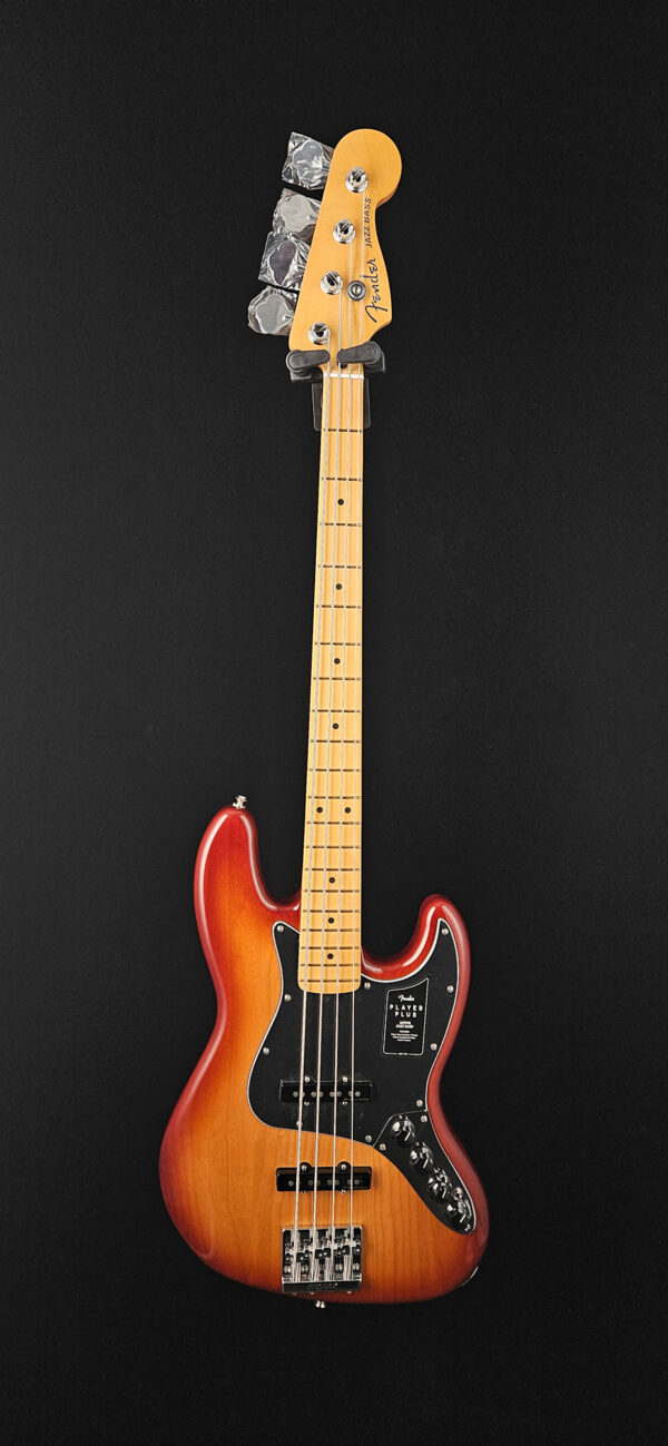 Fender Player Plus Active Jazz Bass - Sienna Sunburst with Maple Fingerboard - NEW - Image 2