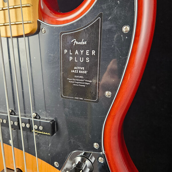 Fender Player Plus Active Jazz Bass - Sienna Sunburst with Maple Fingerboard - NEW - Image 5