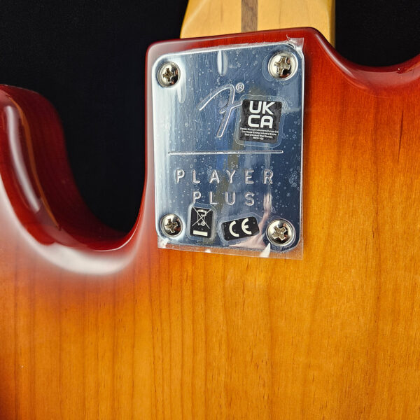 Fender Player Plus Active Jazz Bass - Sienna Sunburst with Maple Fingerboard - NEW - Image 9
