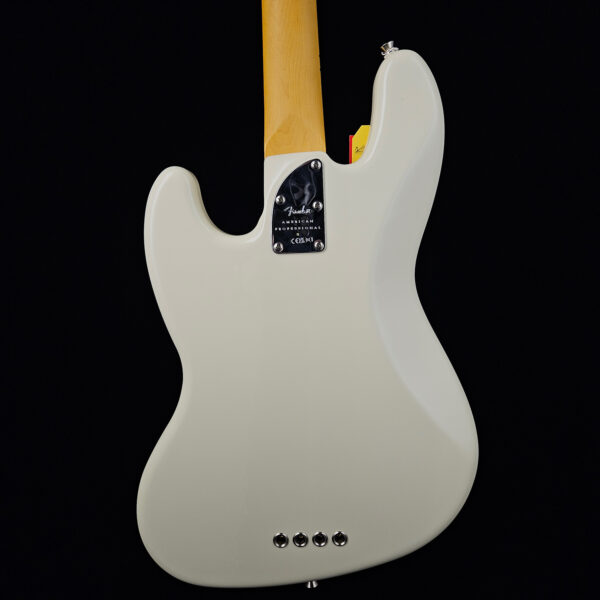 Fender American Professional II Jazz Bass - Olympic White w/ Maple Fingerboard - NEW - Image 8