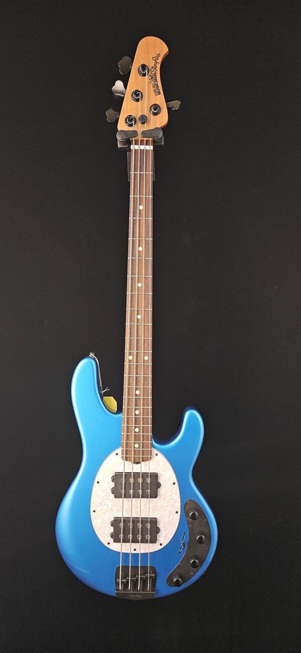 Ernie Ball Music Man StingRay Special 4-String HH Bass - Rosewood - Speed Blue - USED - Image 2