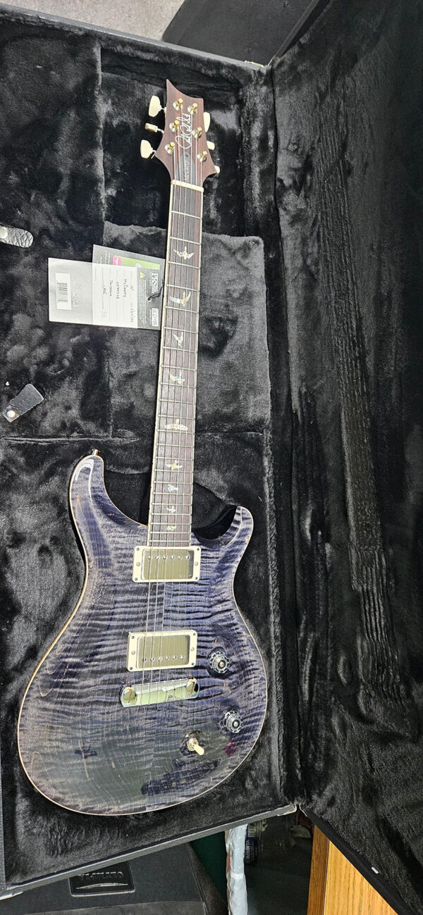 2024 PRS McCarty Electric Guitar w/ Straight Stoptail - Gray / Black - Upgrade Tuners - Image 2