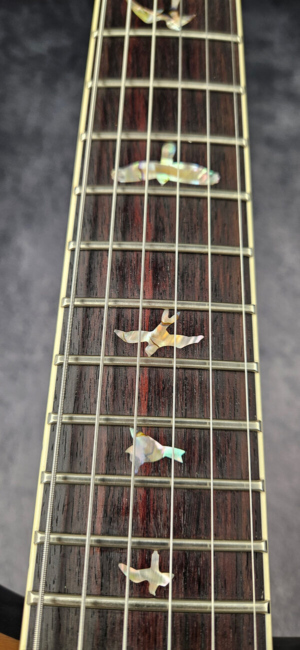 2024 PRS McCarty Electric Guitar w/ Straight Stoptail - Gray / Black - Upgrade Tuners - Image 9