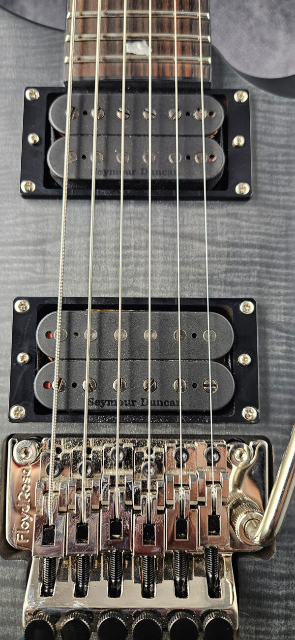 PRS SE Custom 24 Floyd - Stealth Satin - Seymour Duncan Pick Ups - Image 6