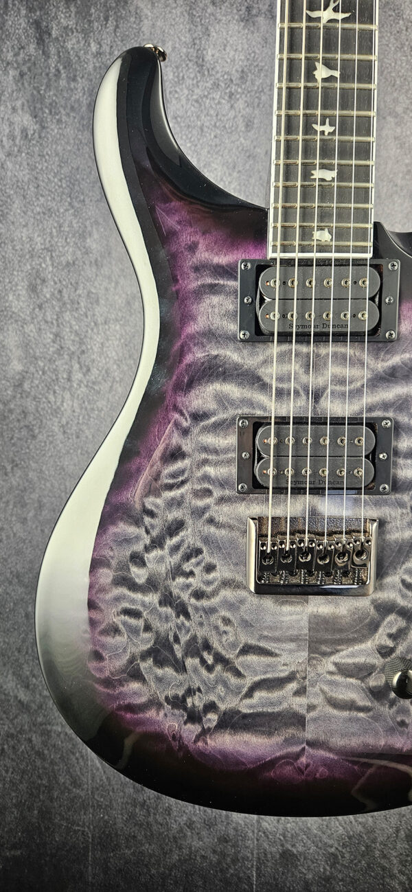 PRS SE Mark Holcomb Electric Guitar - Purple Holcomb Burst - PRS Locking Tuners - Image 7