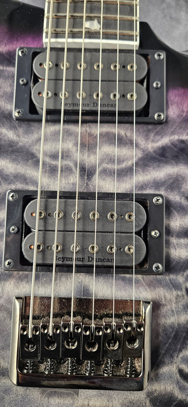 PRS SE Mark Holcomb Electric Guitar - Purple Holcomb Burst - PRS Locking Tuners - Image 11