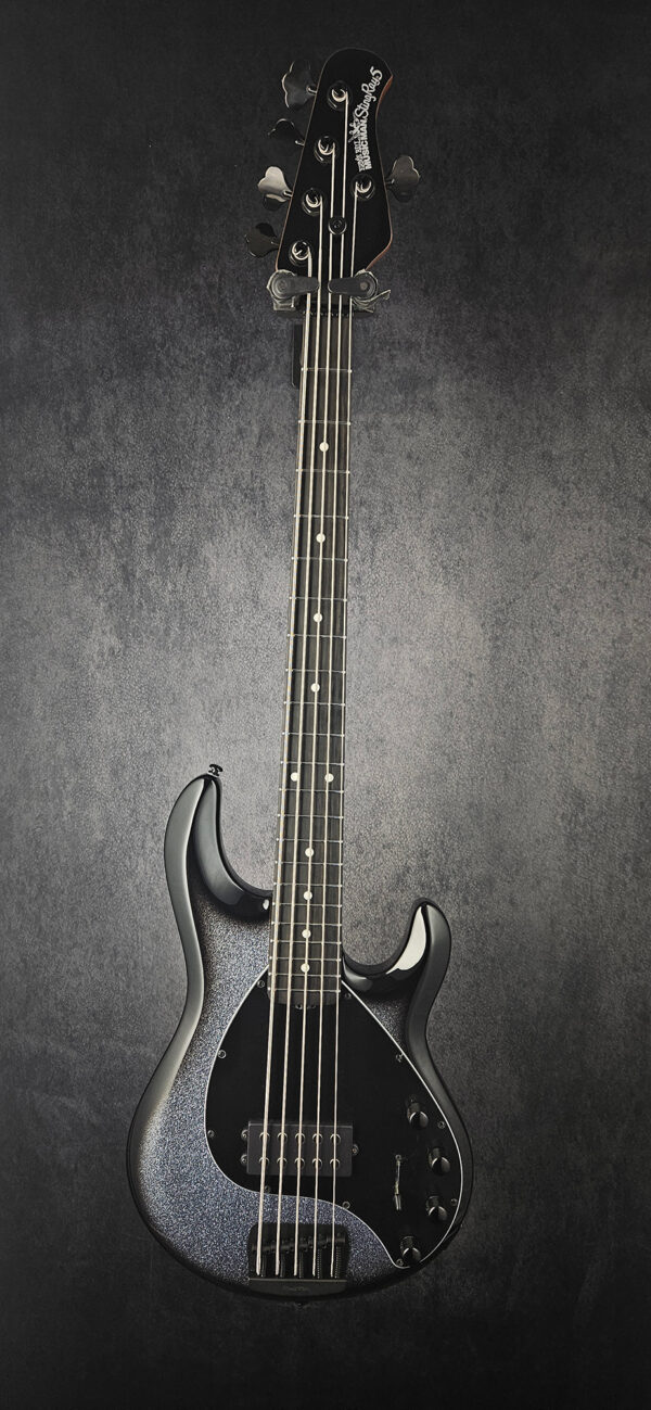 Ernie Ball Music Man StingRay Special 5 HH Bass Guitar - Smoked Chrome with Ebony Fingerboard - NEW ! - Image 2