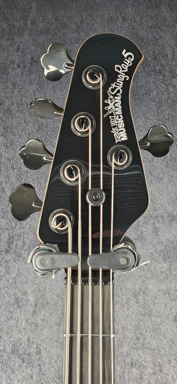 Ernie Ball Music Man StingRay Special 5 HH Bass Guitar - Smoked Chrome with Ebony Fingerboard - NEW ! - Image 3
