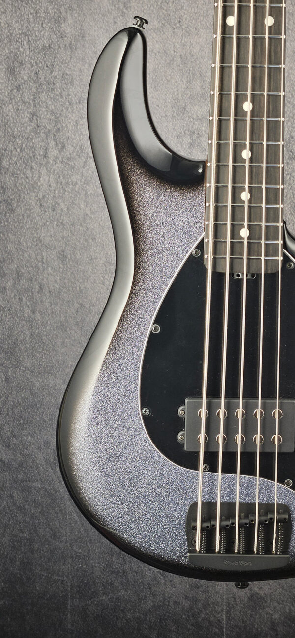 Ernie Ball Music Man StingRay Special 5 HH Bass Guitar - Smoked Chrome with Ebony Fingerboard - NEW ! - Image 7