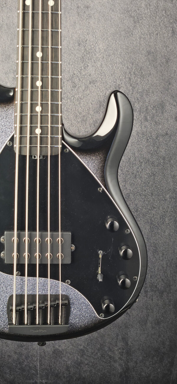 Ernie Ball Music Man StingRay Special 5 HH Bass Guitar - Smoked Chrome with Ebony Fingerboard - NEW ! - Image 8