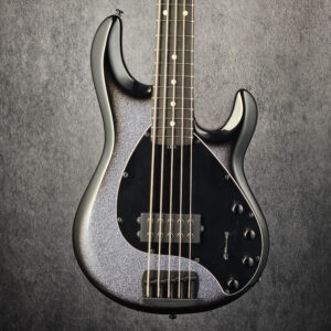Ernie Ball Music Man StingRay Special 5 HH Bass Guitar - Smoked Chrome with Ebony Fingerboard - NEW !