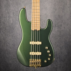 Charvel Pro-Mod San Dimas Bass JJ V, - Lambo Green Metallic - NICE !